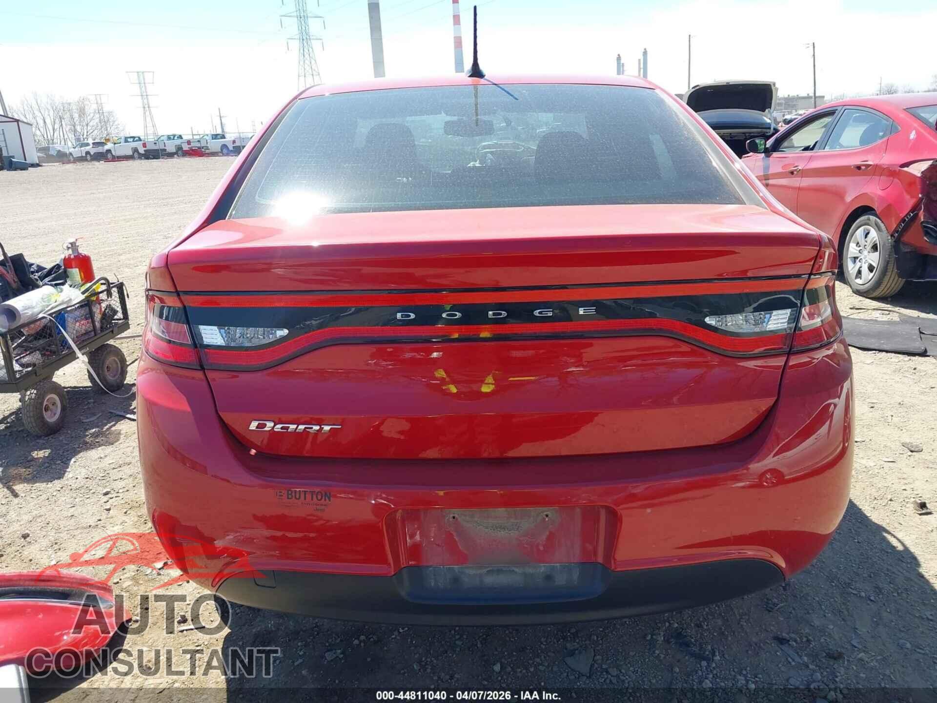 DODGE DART 2013 - 1C3CDFAA1DD257151