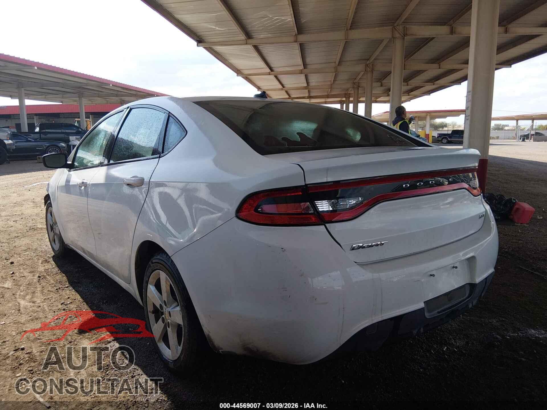 DODGE DART 2015 - 1C3CDFBB2FD226923