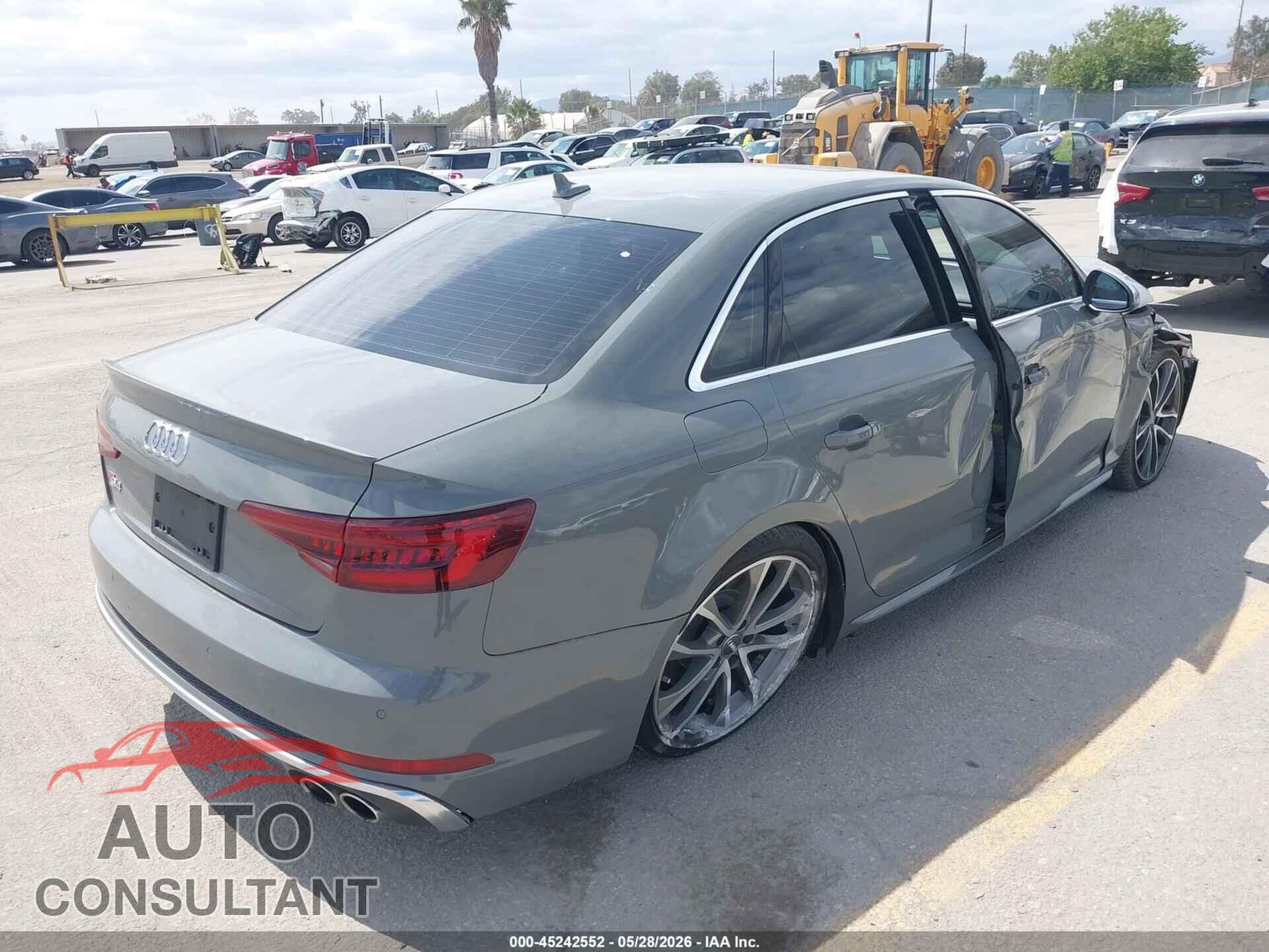 AUDI S4 2019 - WAUC4AF49KA079504