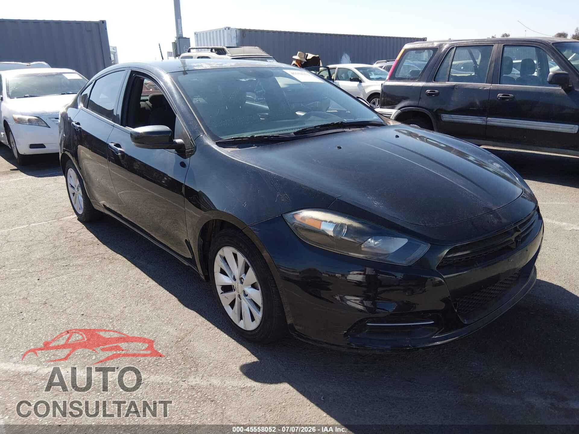 DODGE DART 2014 - 1C3CDFBB2ED815436