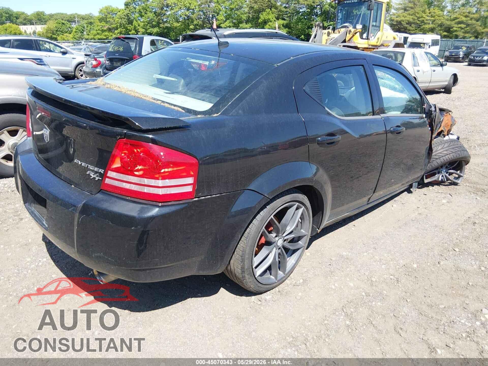 DODGE AVENGER 2010 - 1B3CC5FB8AN179730