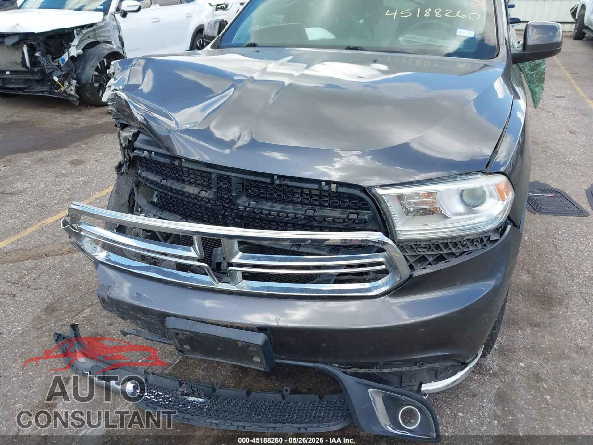 DODGE DURANGO 2019 - 1C4RDHAG8KC525170