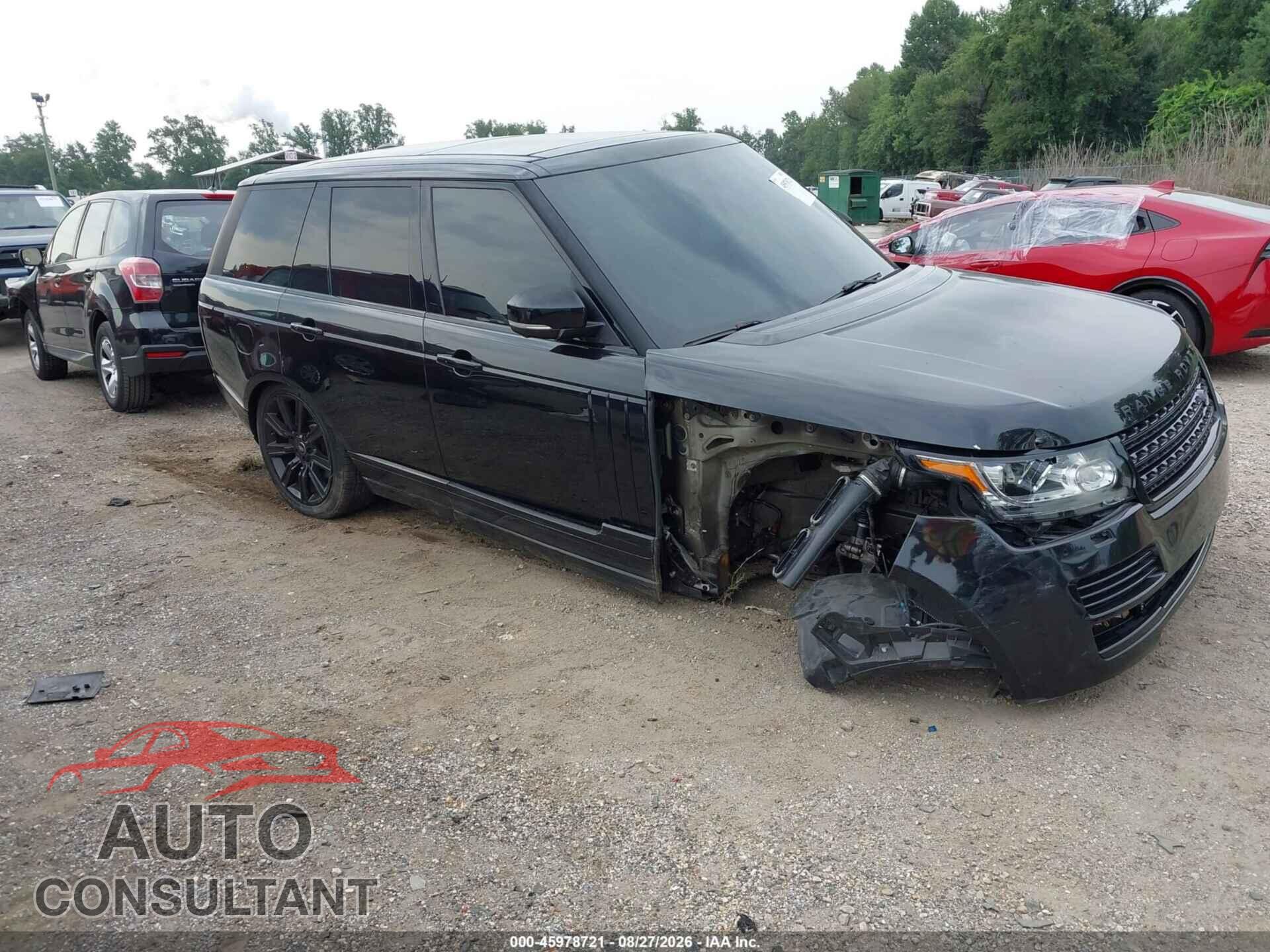 LAND ROVER RANGE ROVER 2015 - SALGS2VF3FA208435