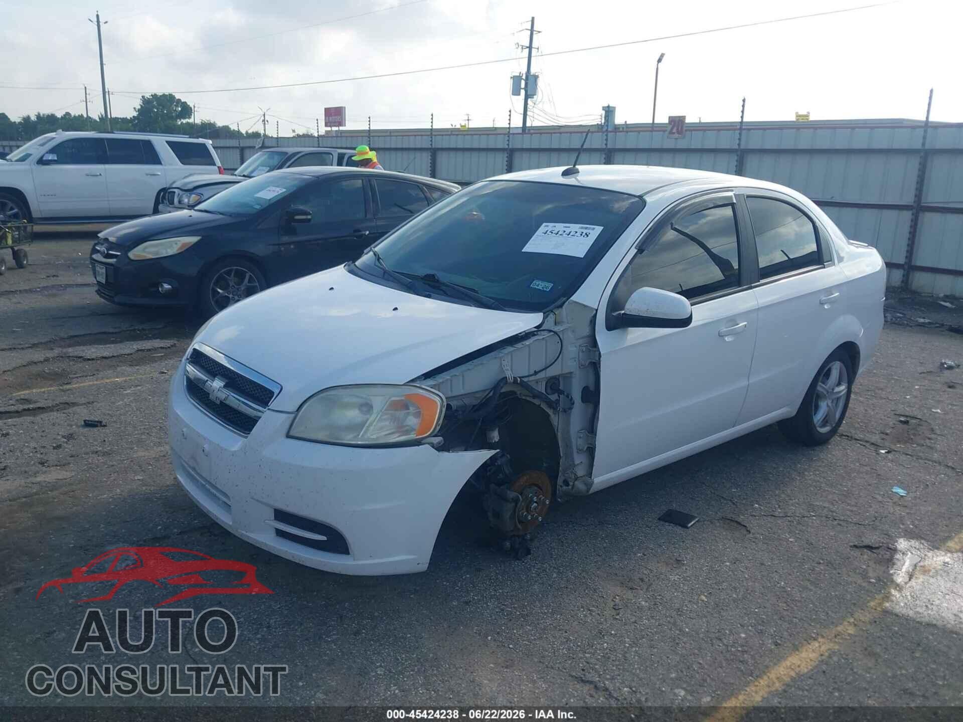 CHEVROLET AVEO 2010 - KL1TD5DE6AB095925