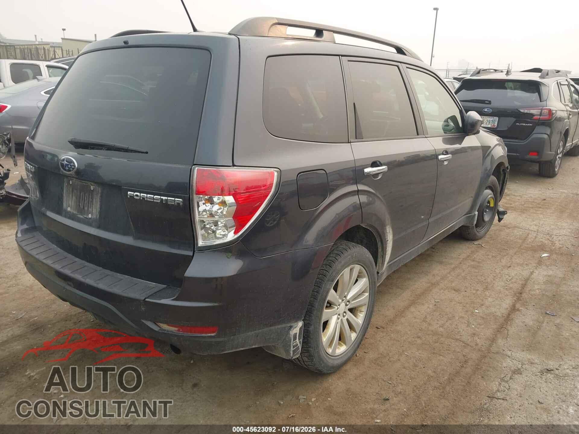 SUBARU FORESTER 2012 - JF2SHBCC9CH413044