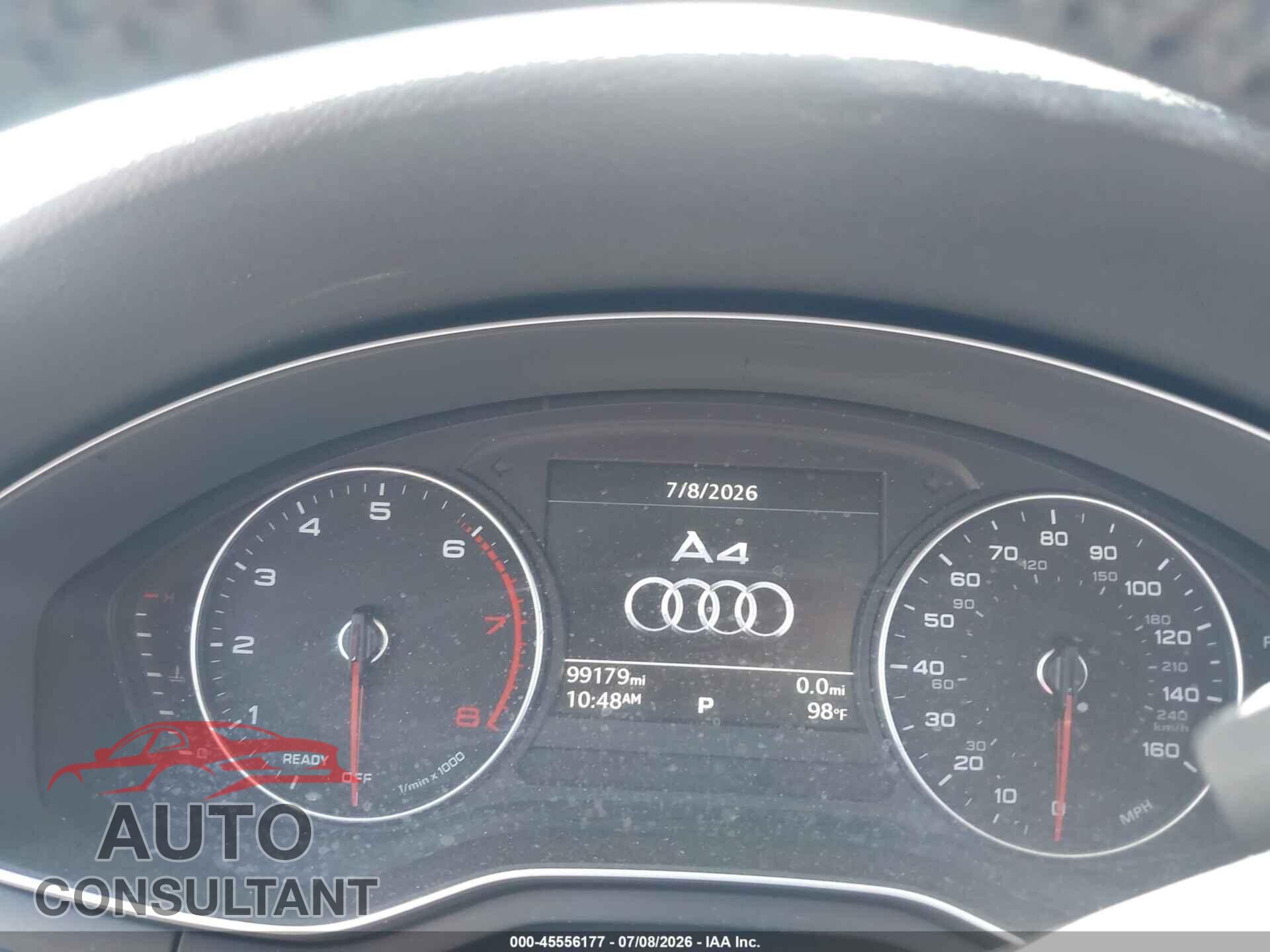 AUDI A4 2017 - WAUGMAF41HA079362
