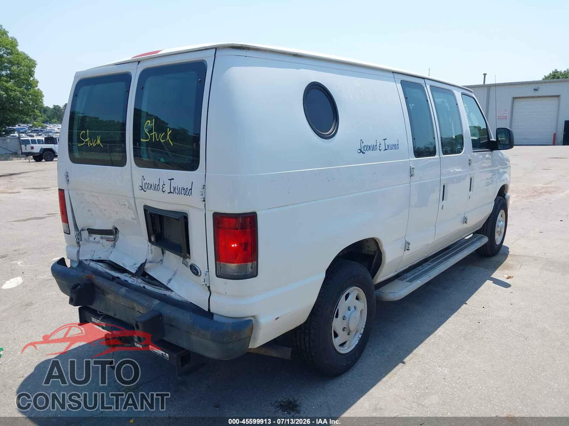 FORD E-250 2012 - 1FTNE2EW8CDA66955