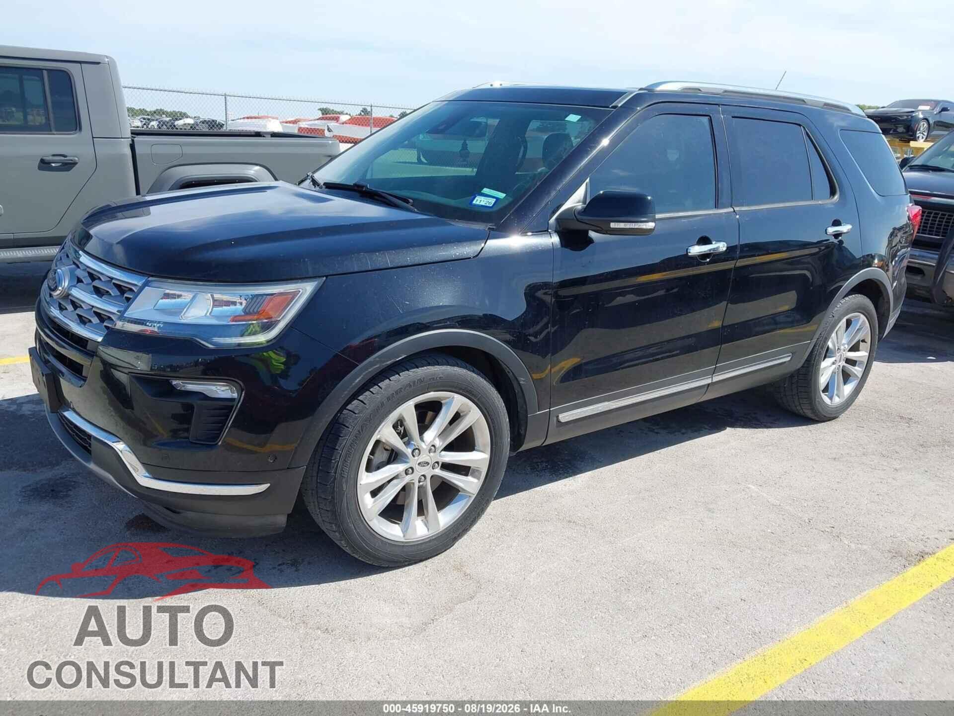FORD EXPLORER 2018 - 1FM5K7F80JGB54699