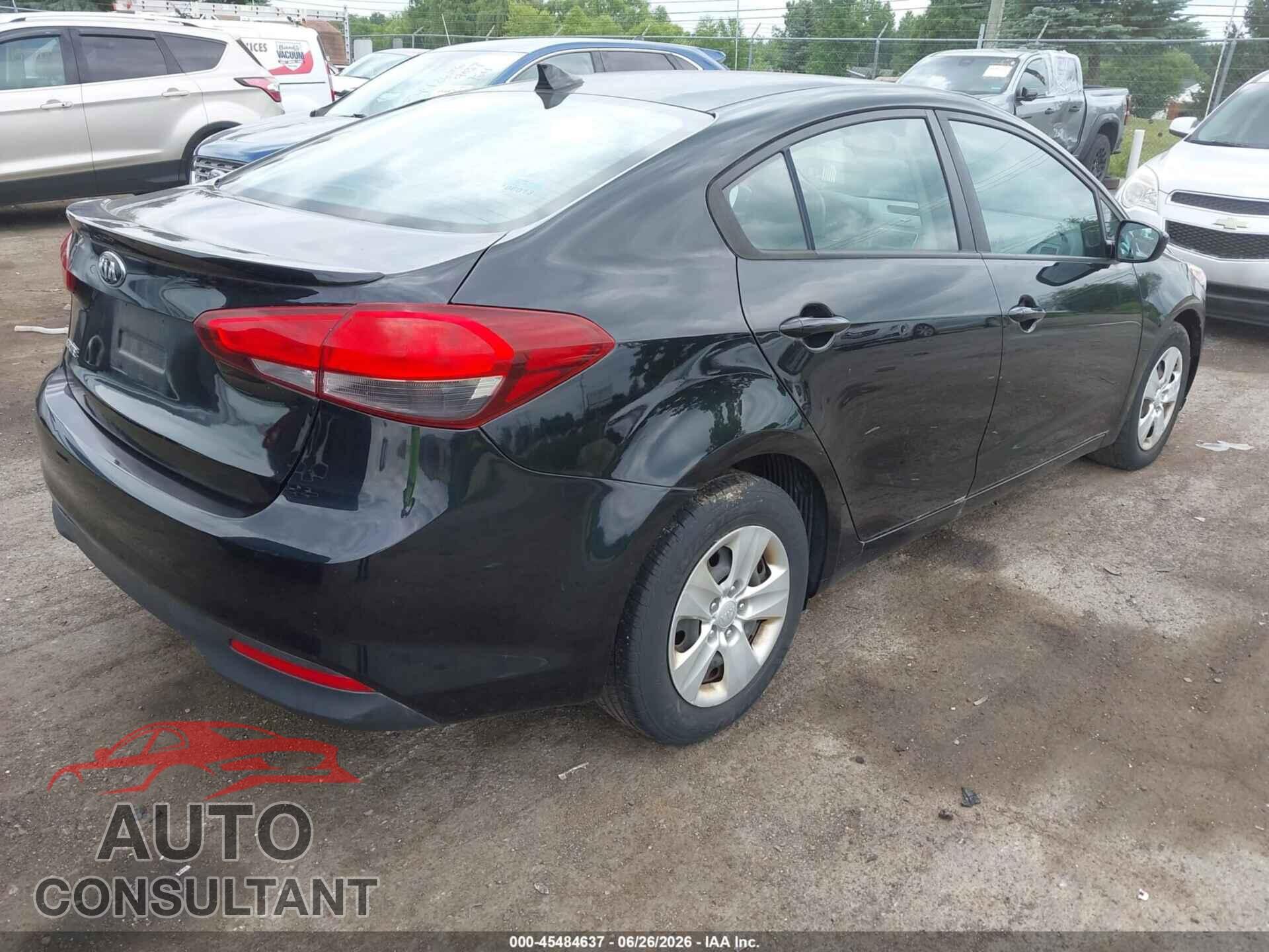KIA FORTE 2017 - 3KPFK4A79HE140249