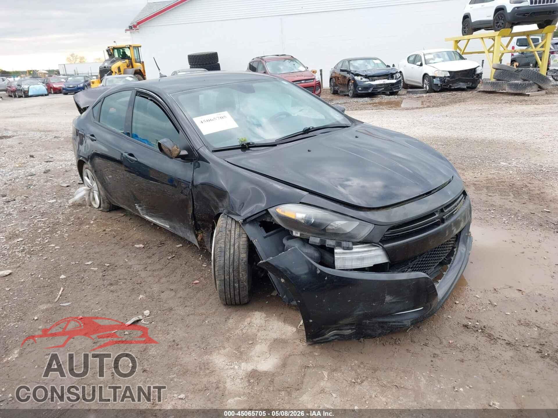DODGE DART 2015 - 1C3CDFBB1FD199648