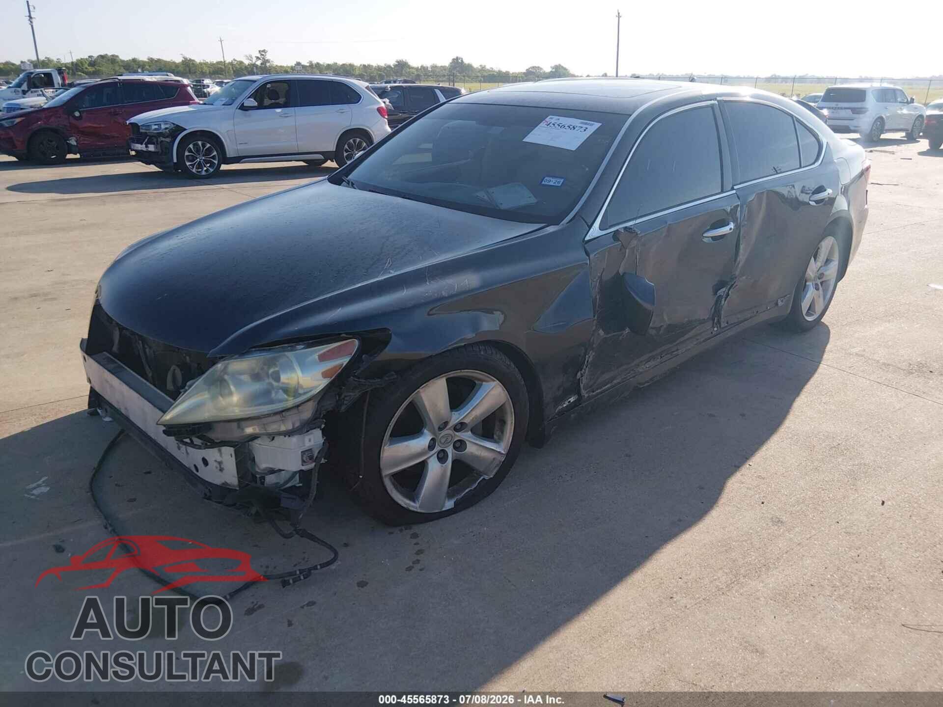 LEXUS LS 460 2010 - JTHBL5EF3A5096560