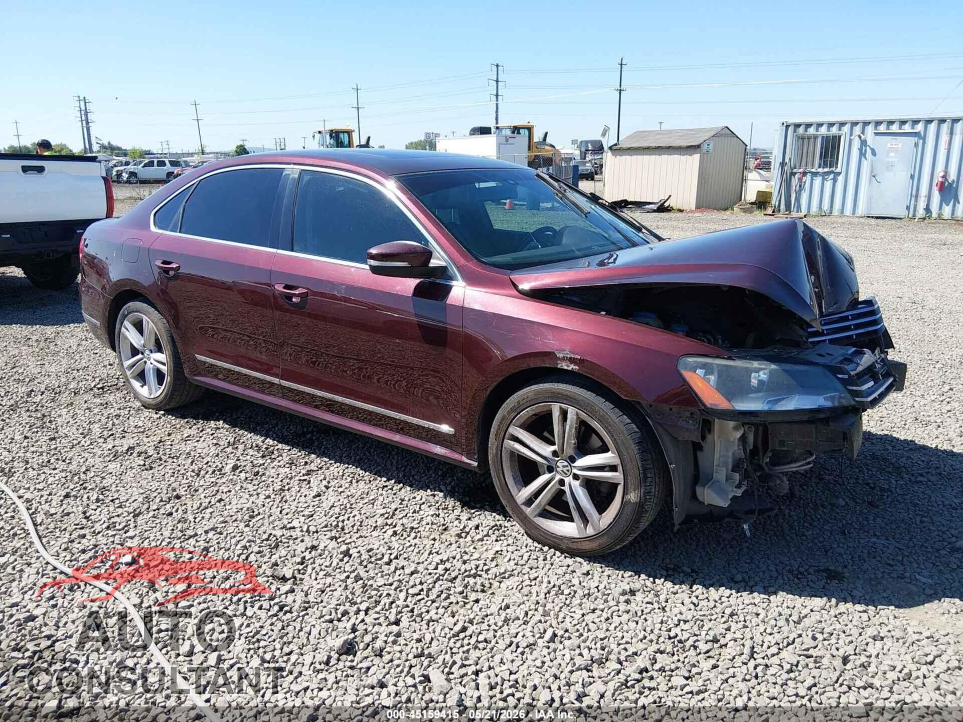 VOLKSWAGEN PASSAT 2014 - 1VWCN7A38EC006583