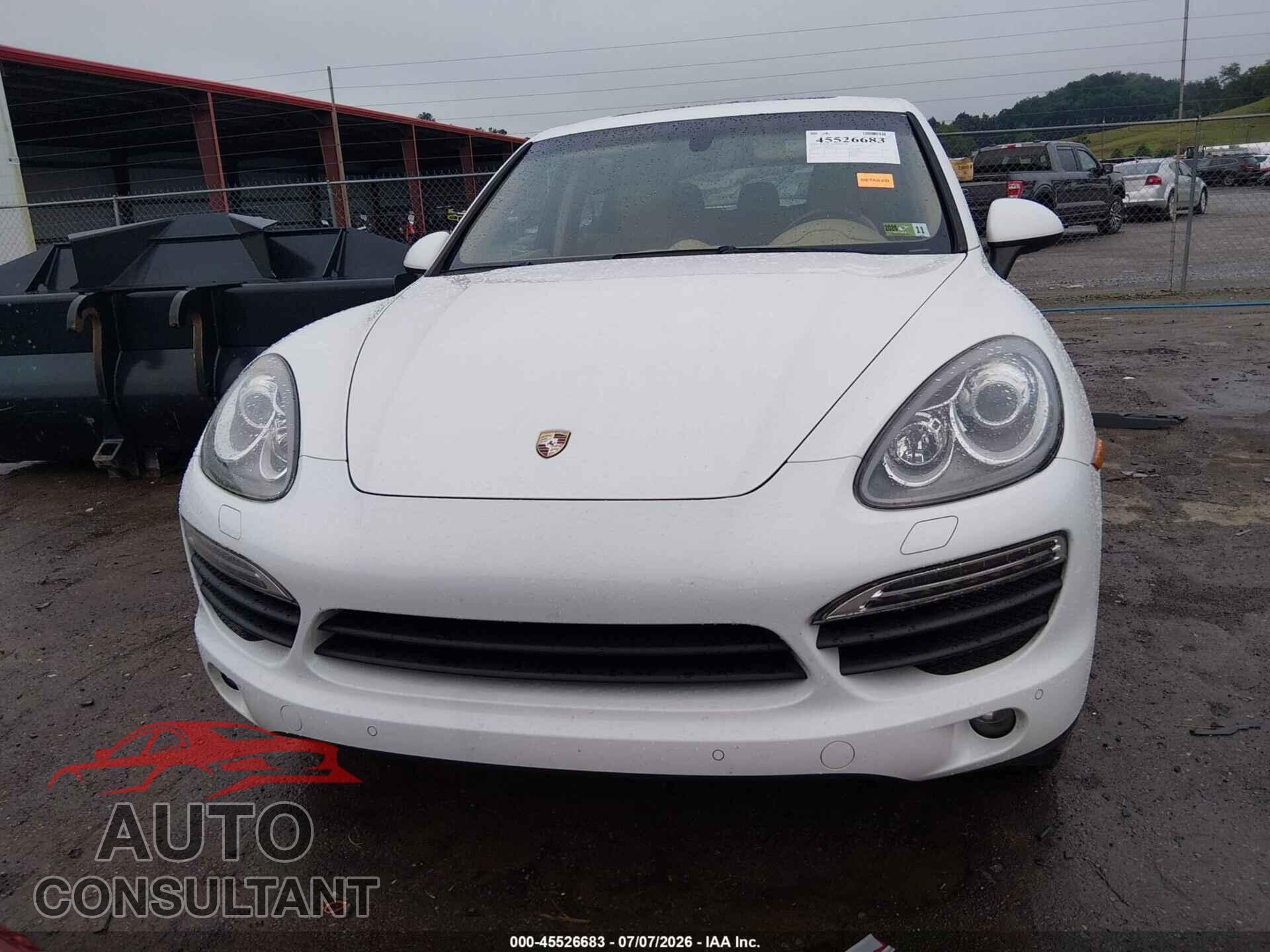PORSCHE CAYENNE 2013 - WP1AB2A29DLA84042