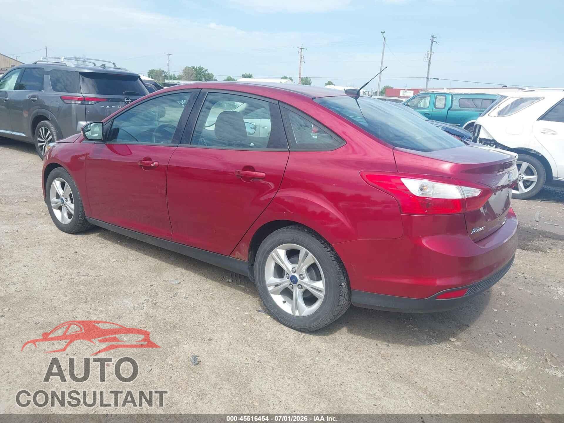 FORD FOCUS 2013 - 1FADP3F20DL274512