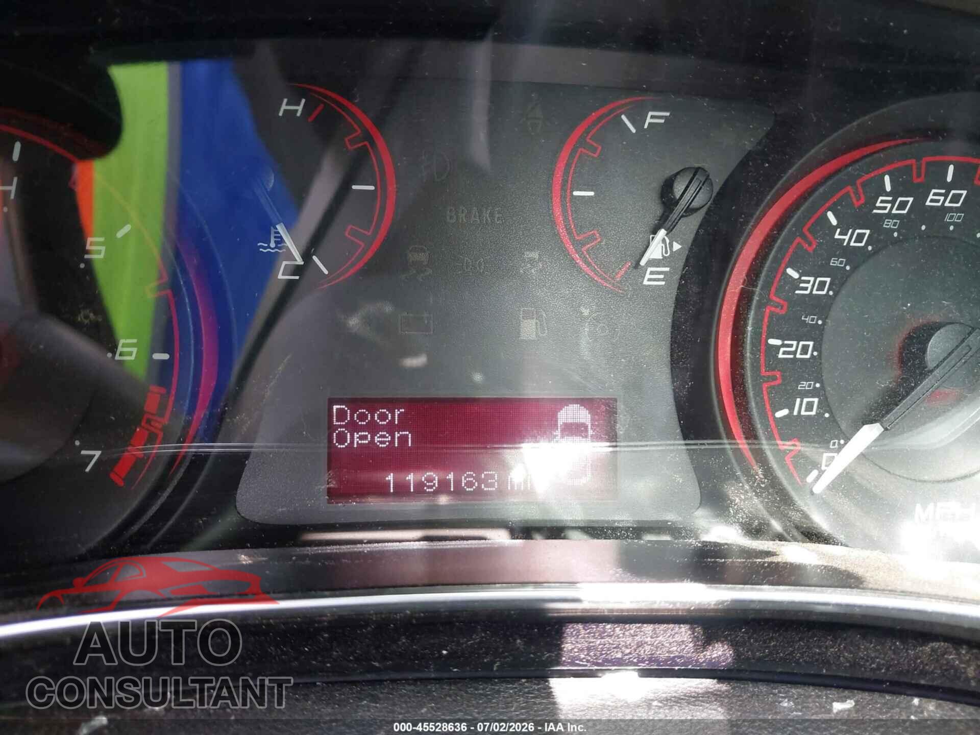 DODGE DART 2013 - 1C3CDFBA7DD332644