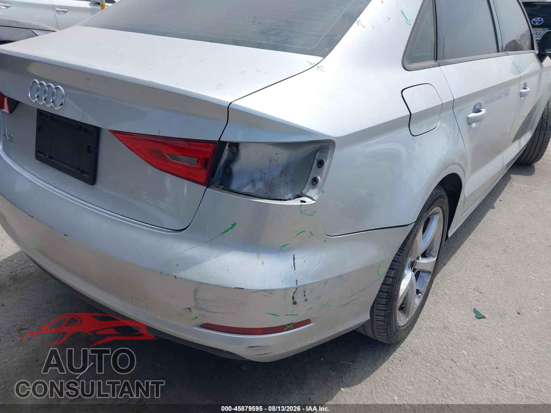 AUDI A3 2015 - WAUACGFF2F1010464