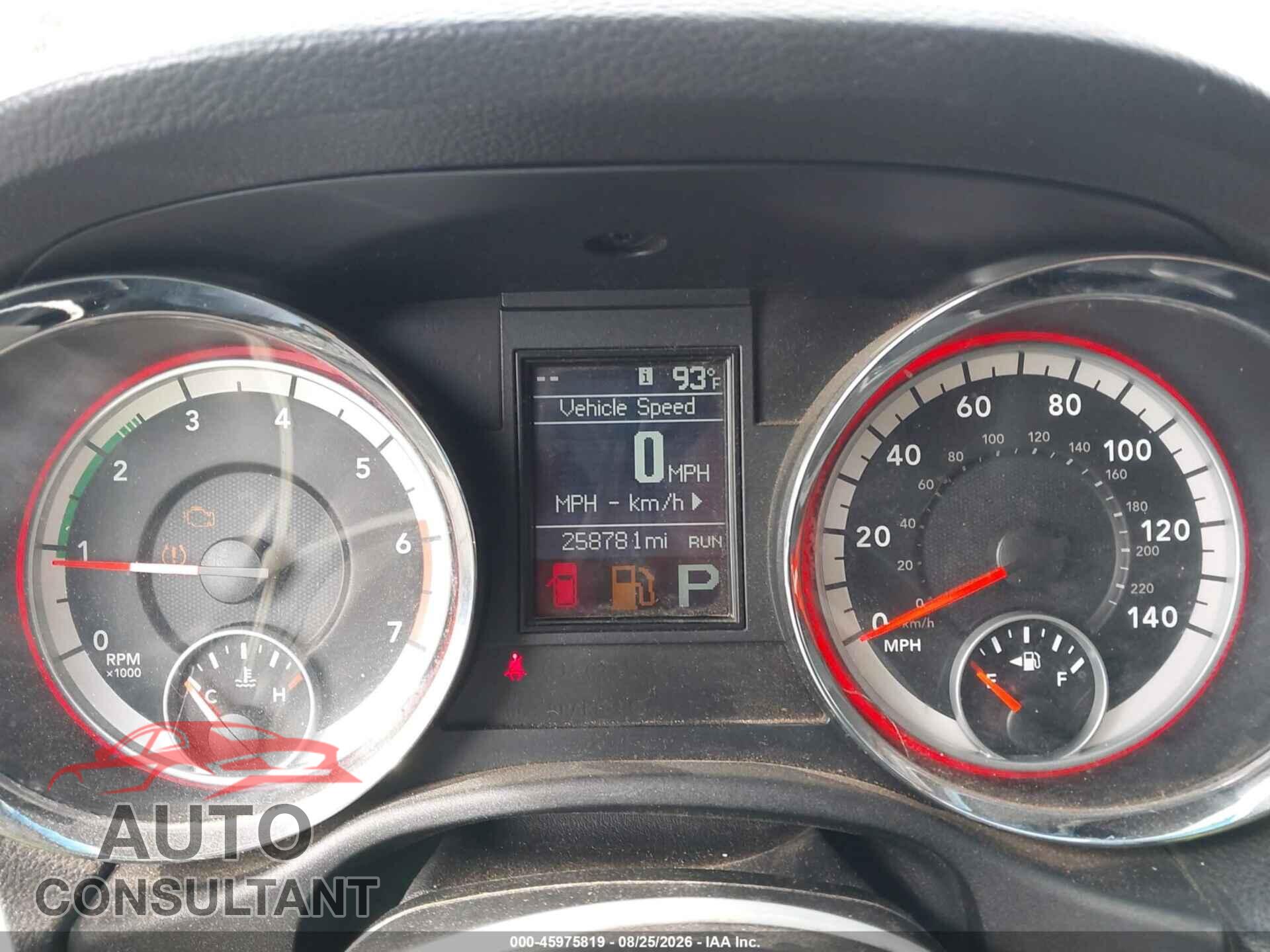 DODGE DURANGO 2013 - 1C4SDHCT7DC677343