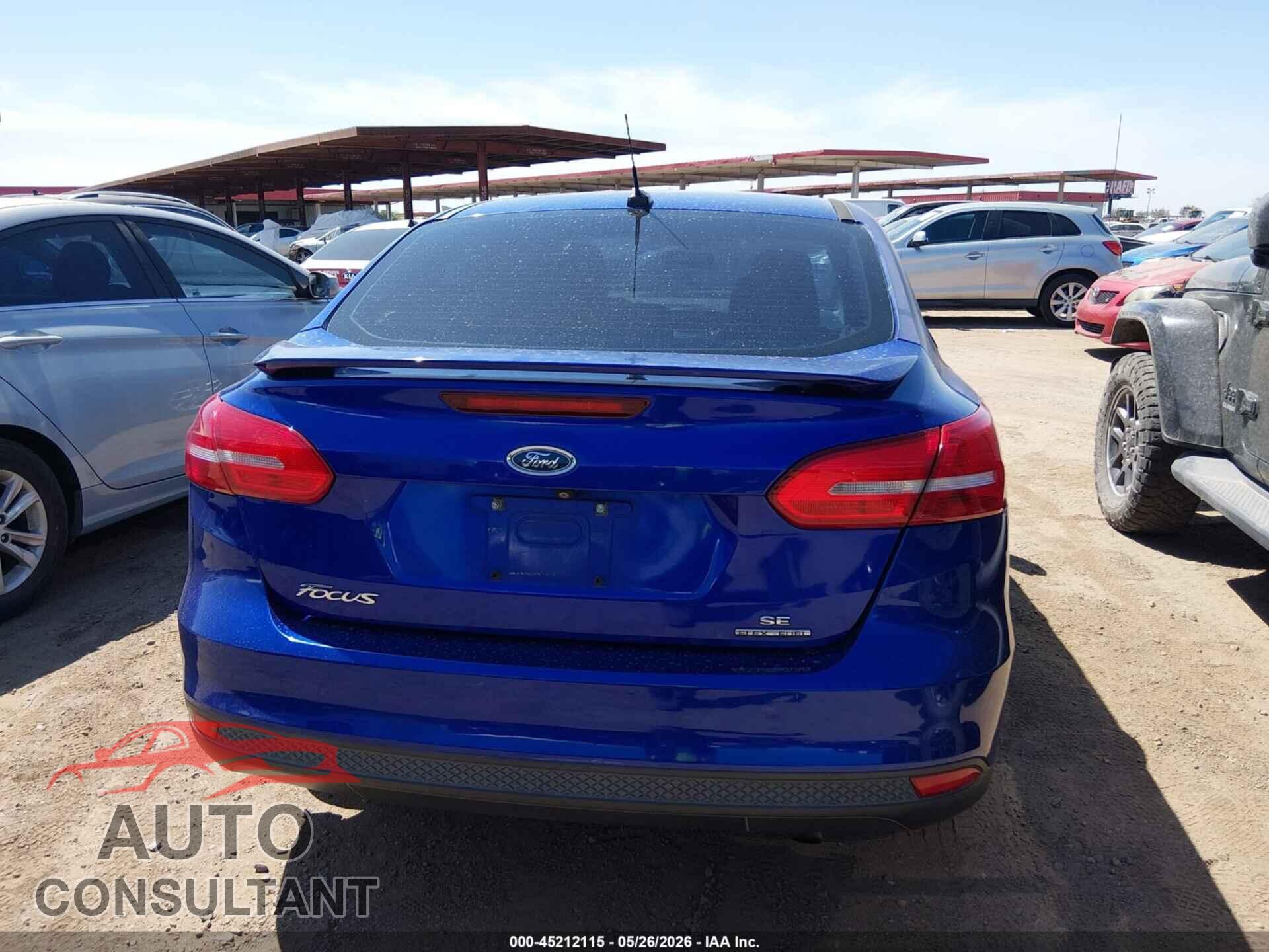 FORD FOCUS 2015 - 1FADP3F27FL342212