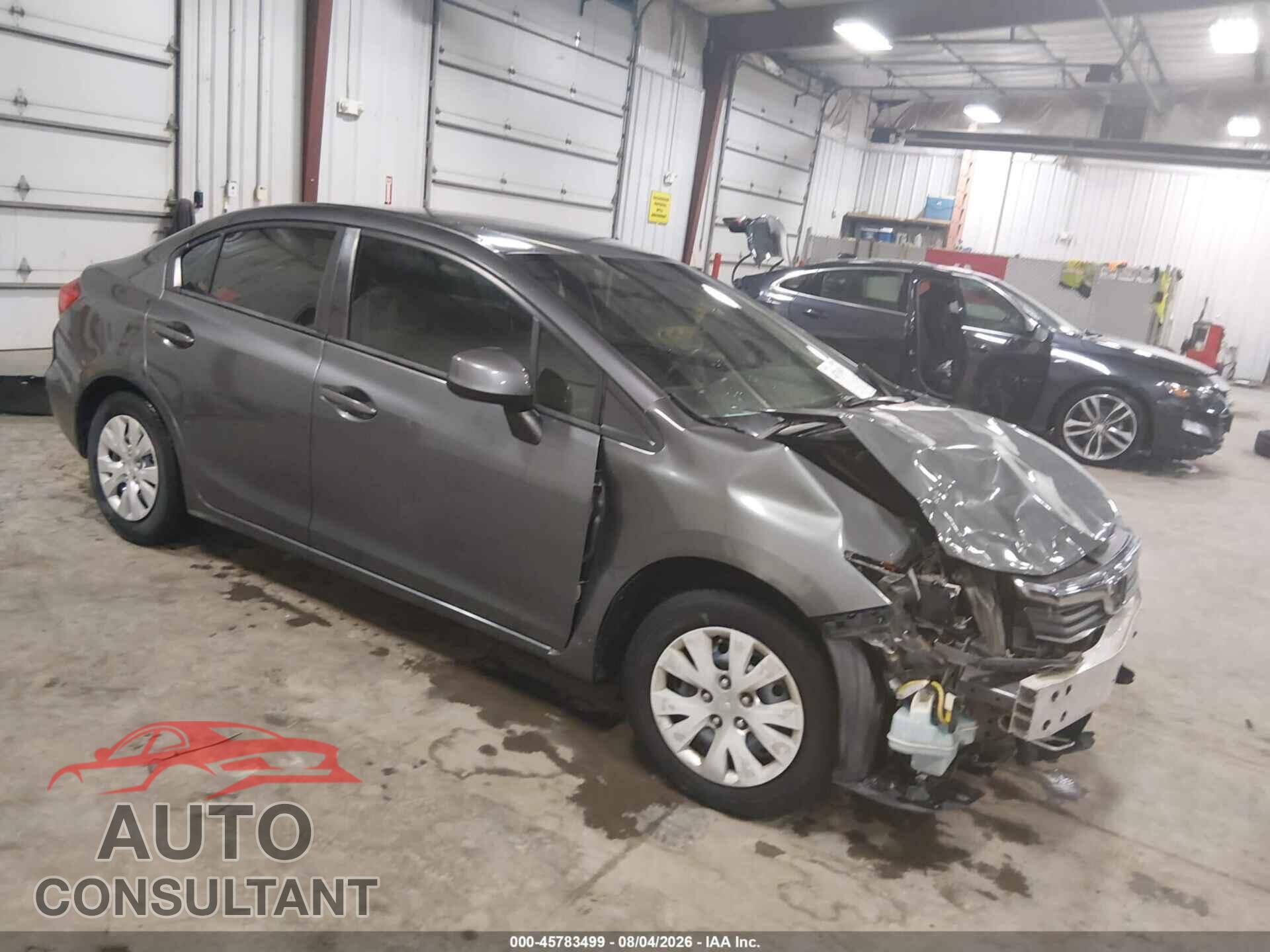 HONDA CIVIC 2012 - 19XFB2F58CE084261