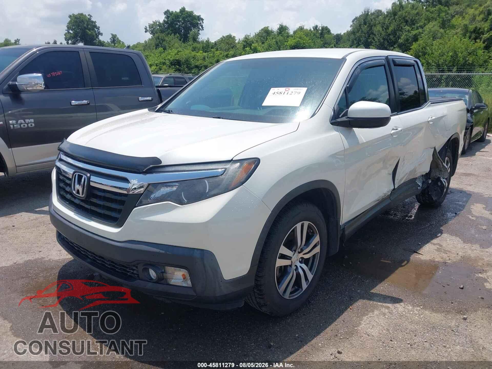 HONDA RIDGELINE 2017 - 5FPYK2F49HB010324
