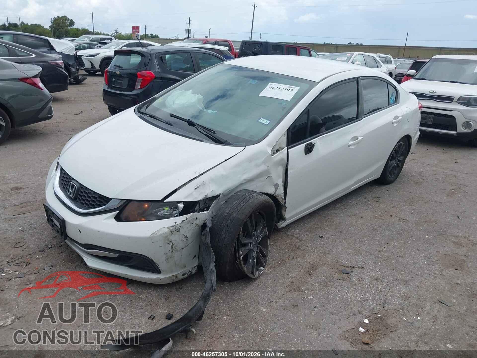 HONDA CIVIC 2014 - 2HGFB2F55EH514708