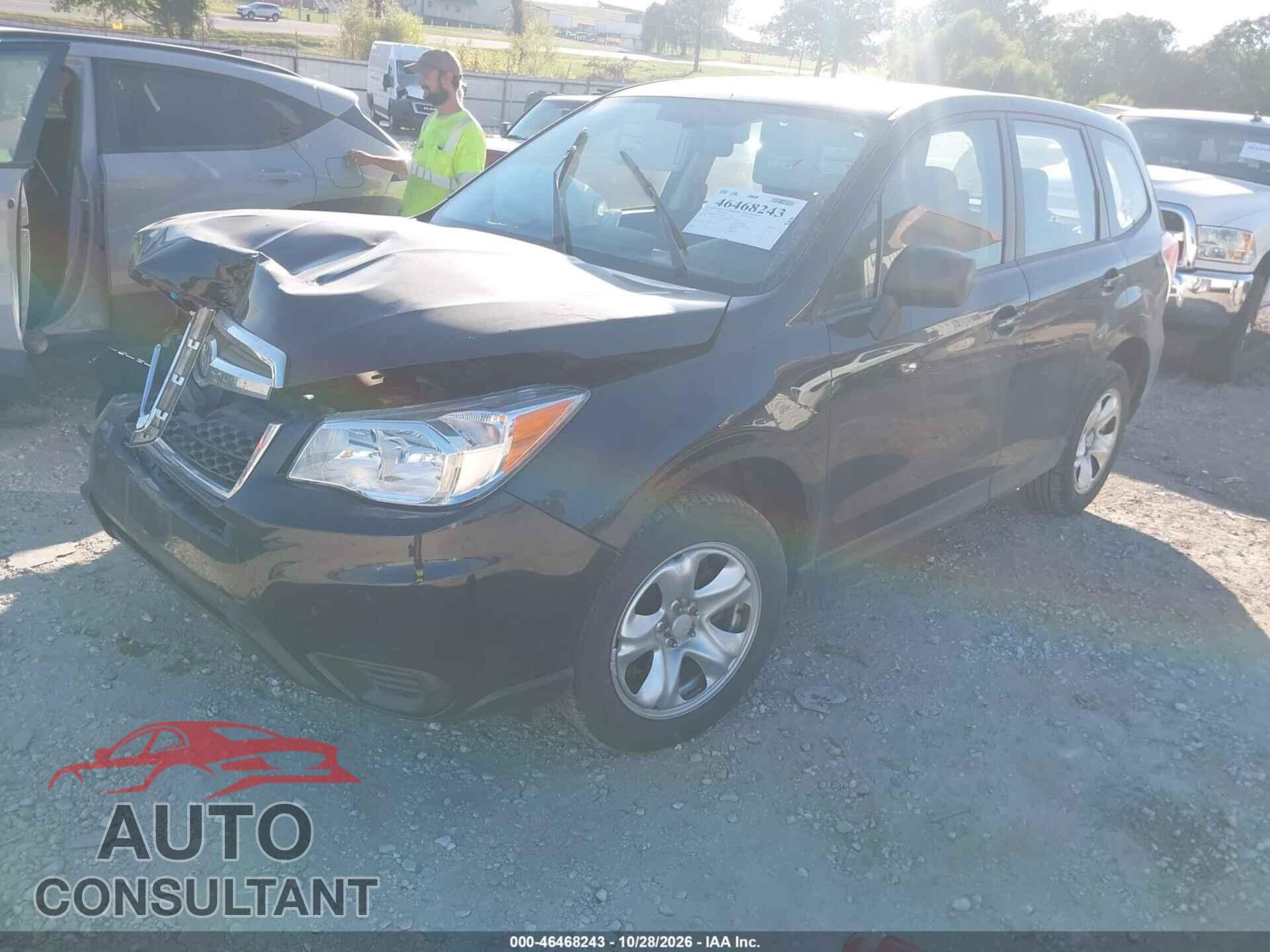 SUBARU FORESTER 2014 - JF2SJAAC0EH453016