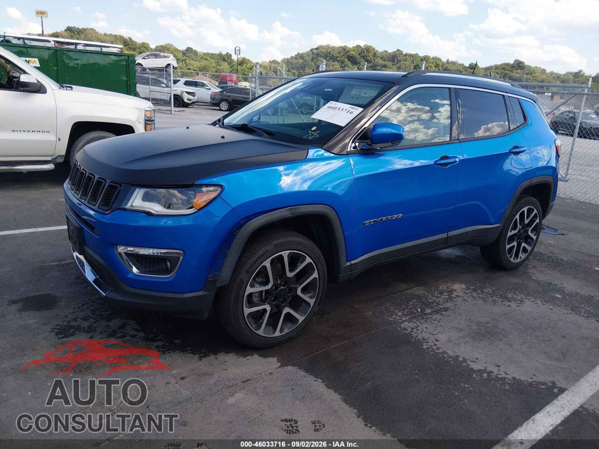 JEEP NEW COMPASS 2017 - 3C4NJDCB7HT631592