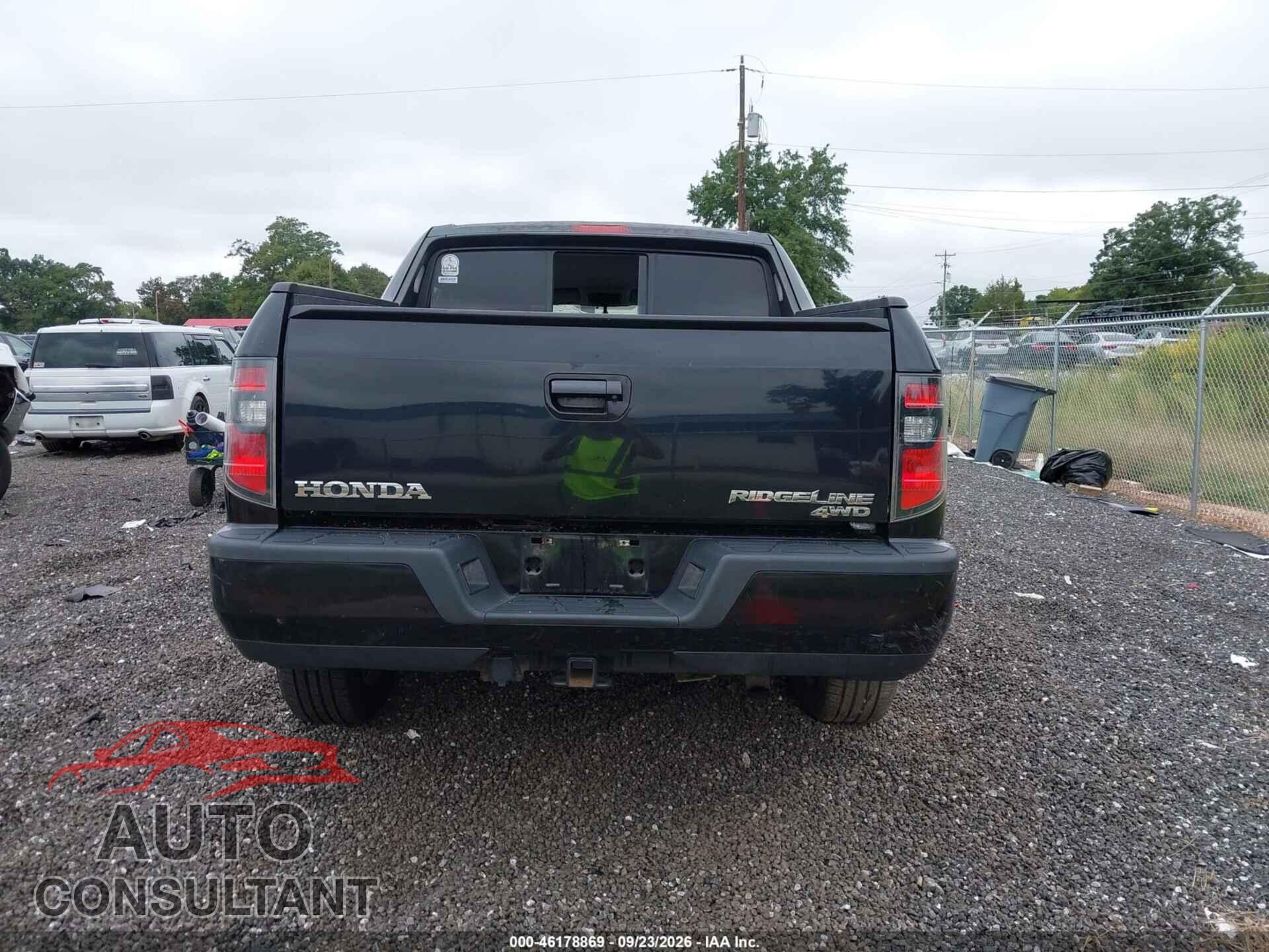 HONDA RIDGELINE 2013 - 5FPYK1F77DB007954