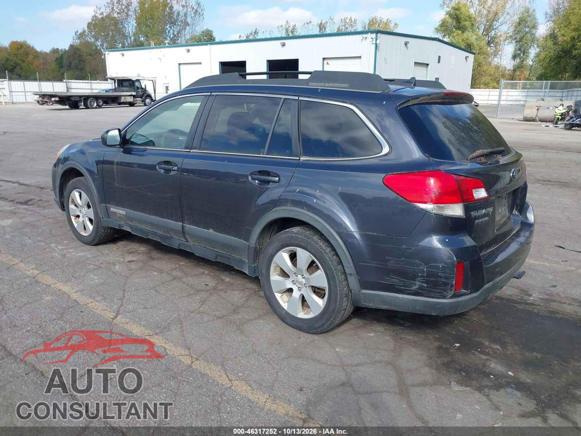SUBARU OUTBACK 2012 - 4S4BRBFC9C1224910