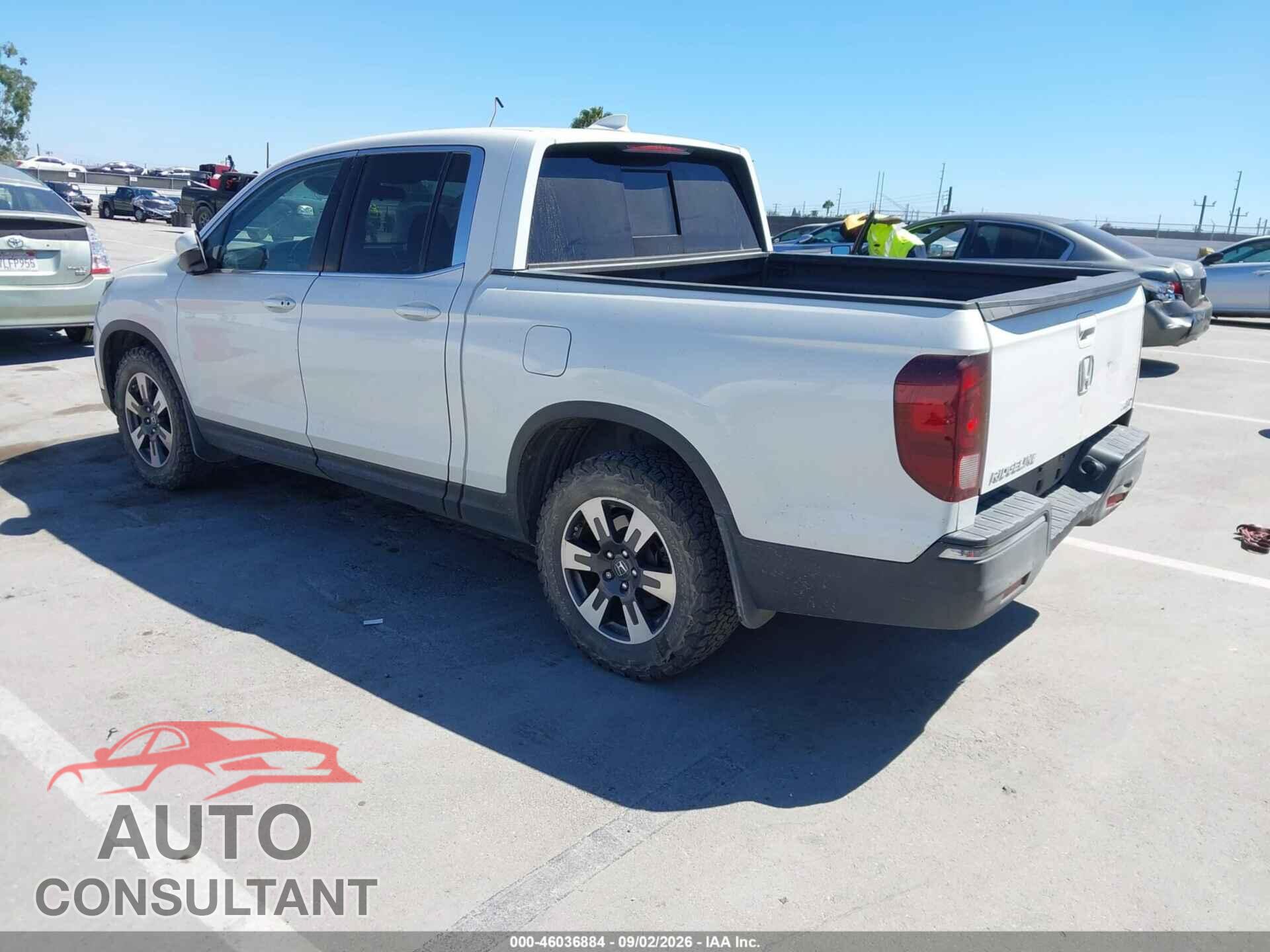 HONDA RIDGELINE 2019 - 5FPYK3F55KB044590