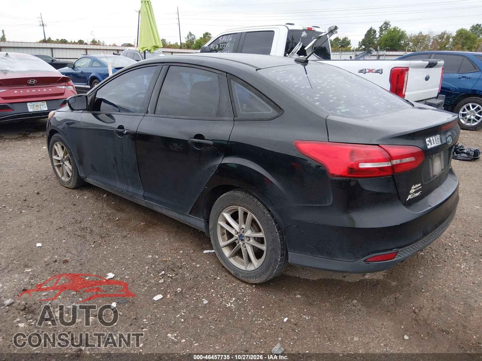 FORD FOCUS 2017 - 1FADP3F23HL318721