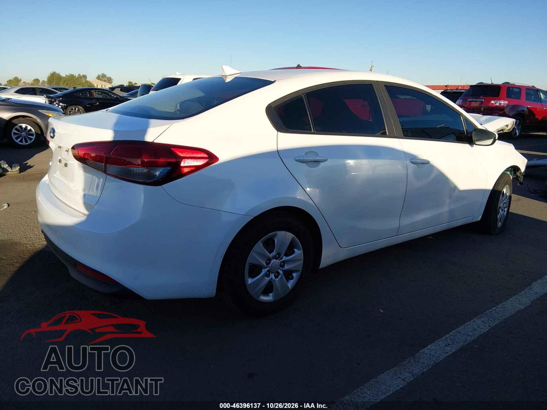 KIA FORTE 2017 - 3KPFL4A78HE130292
