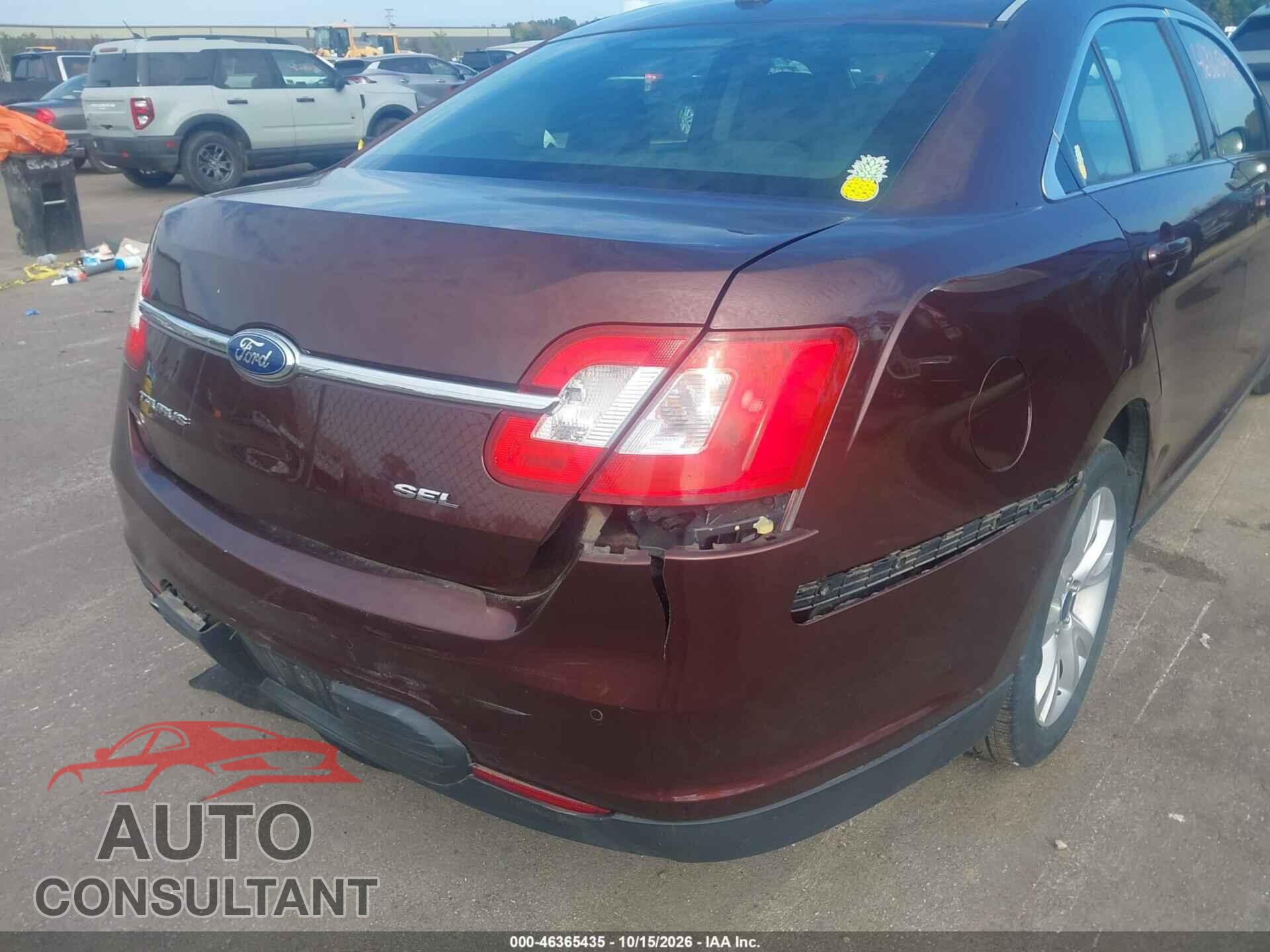 FORD TAURUS 2012 - 1FAHP2EW8CG114207
