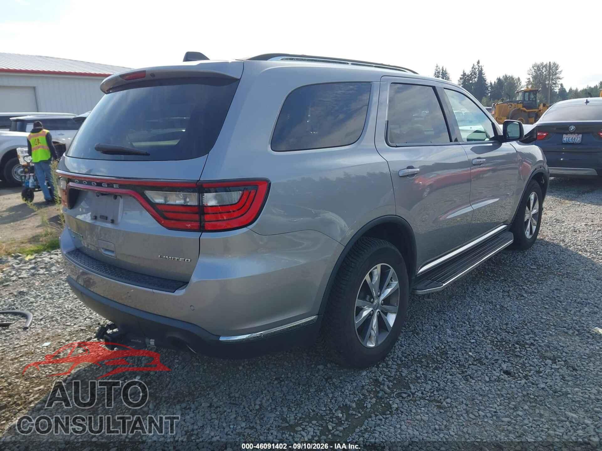 DODGE DURANGO 2016 - 1C4RDJDG3GC301864