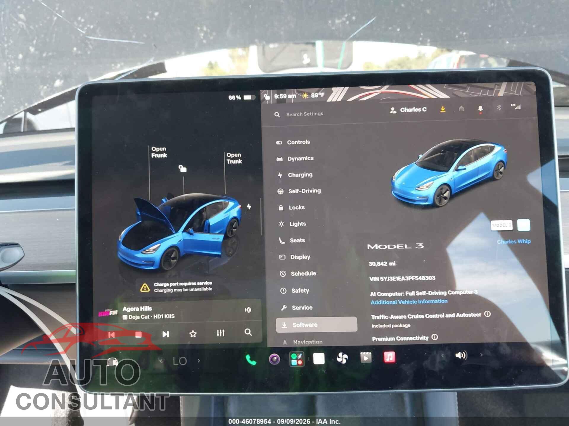 TESLA MODEL 3 2023 - 5YJ3E1EA3PF548303