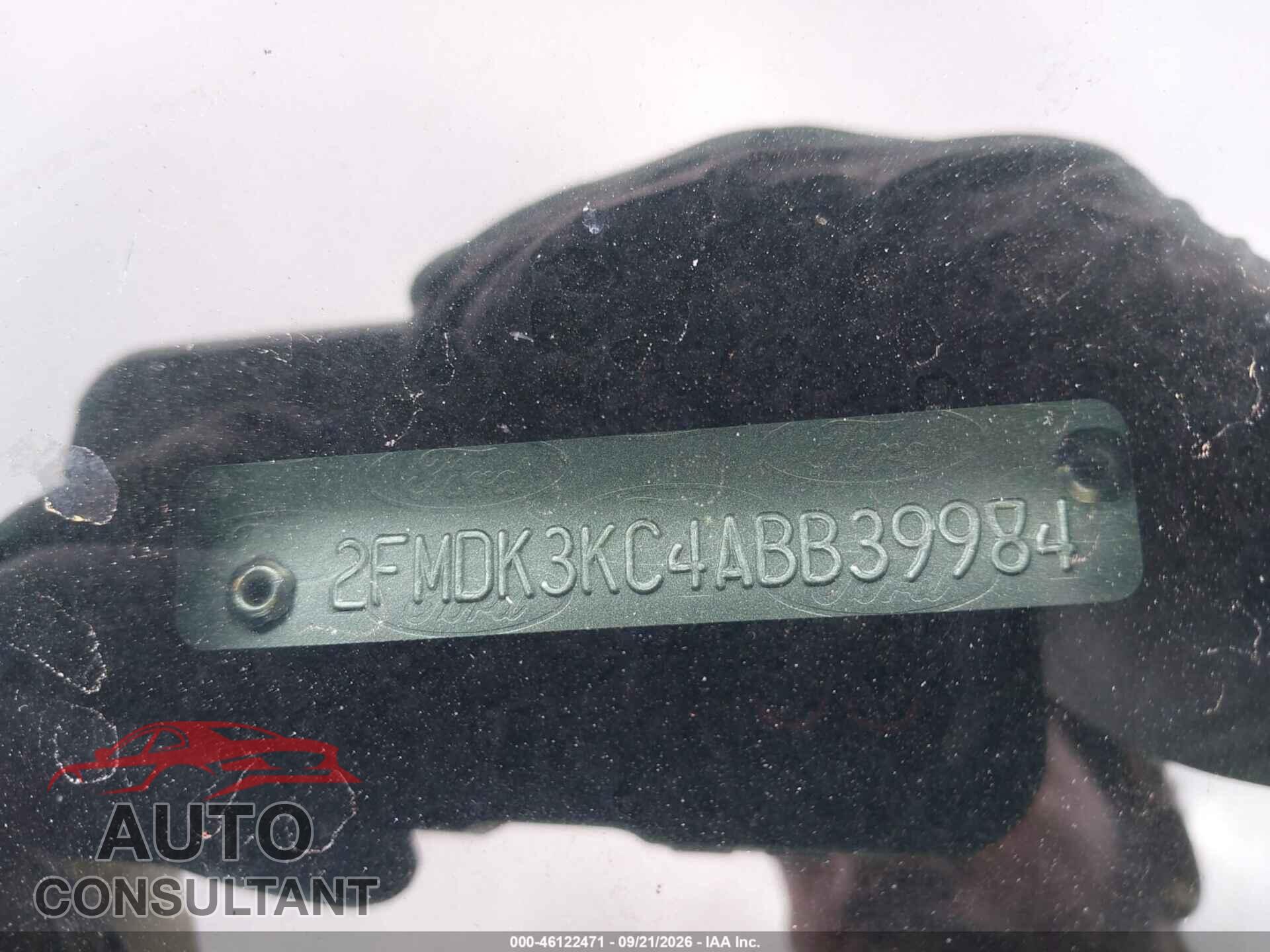 FORD EDGE 2010 - 2FMDK3KC4ABB39984