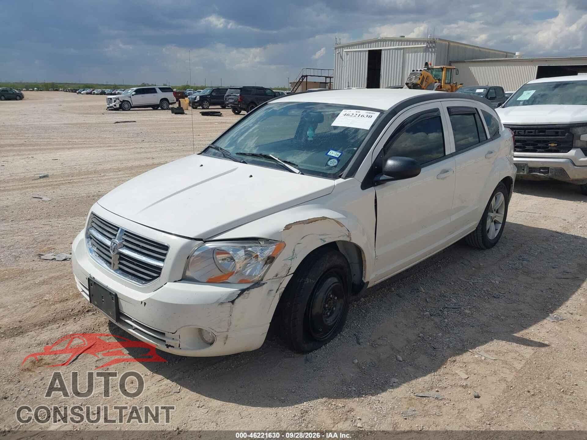 DODGE CALIBER 2010 - 1B3CB3HA6AD616092