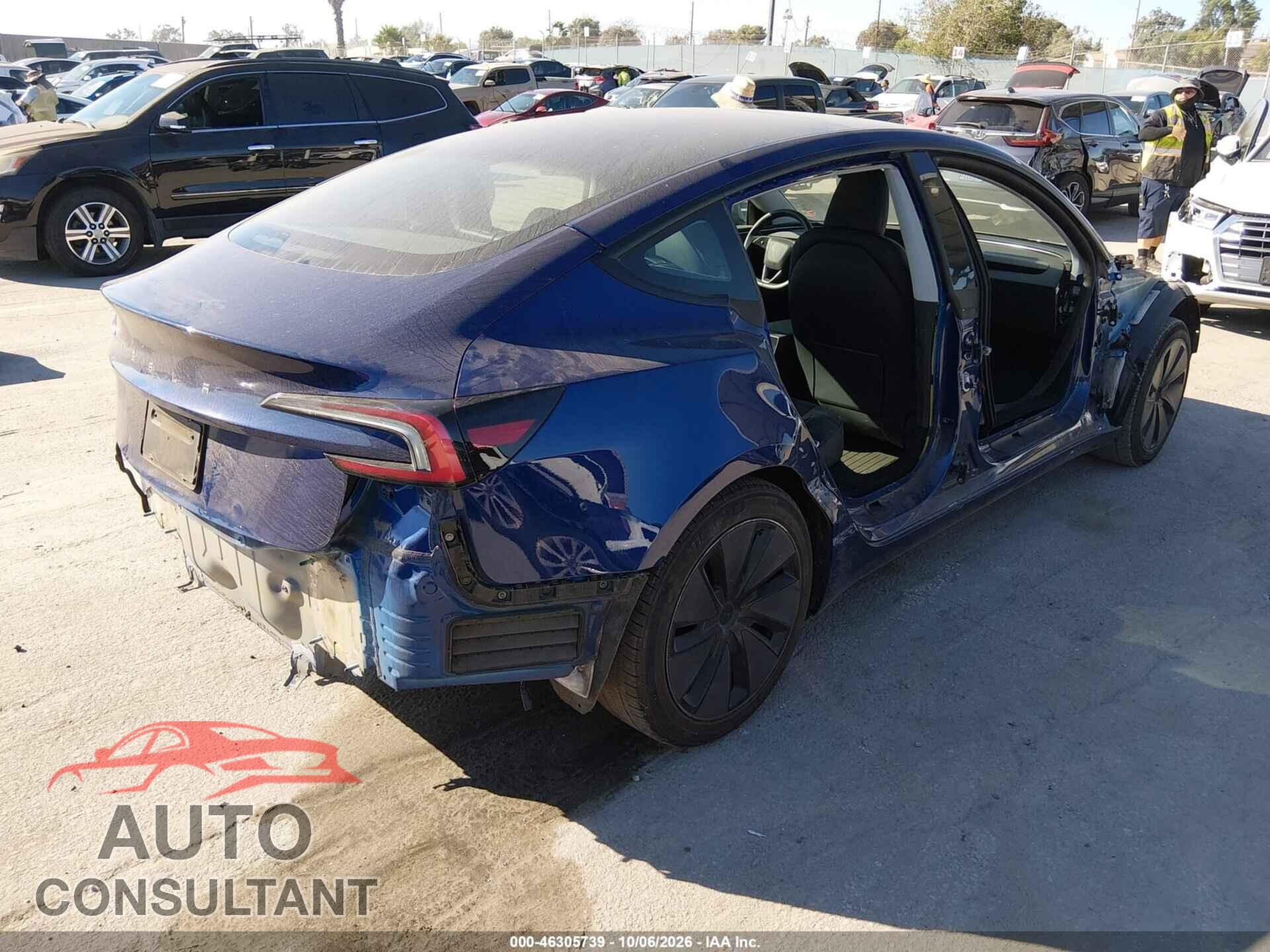 TESLA MODEL 3 2024 - 5YJ3E1EA3RF860348