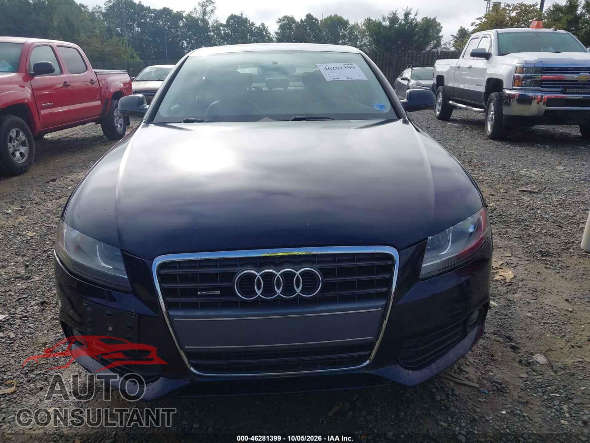 AUDI A4 2010 - WAUDFAFL9AN048864
