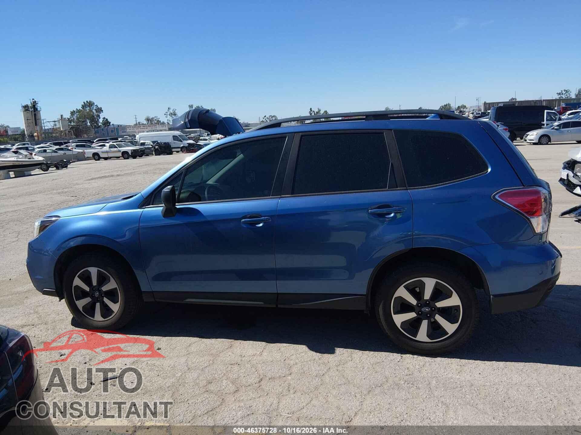 SUBARU FORESTER 2017 - JF2SJABC8HH466406