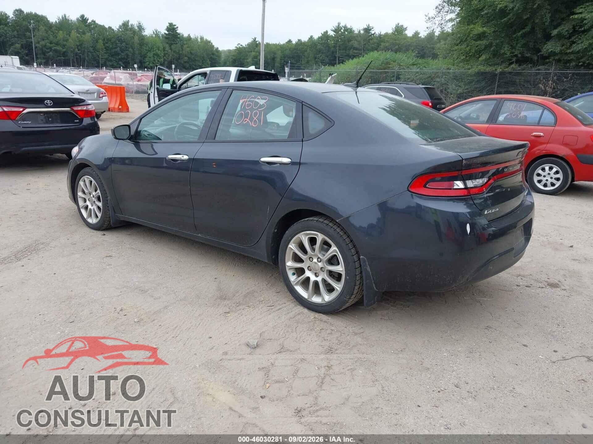 DODGE DART 2013 - 1C3CDFCA9DD268024