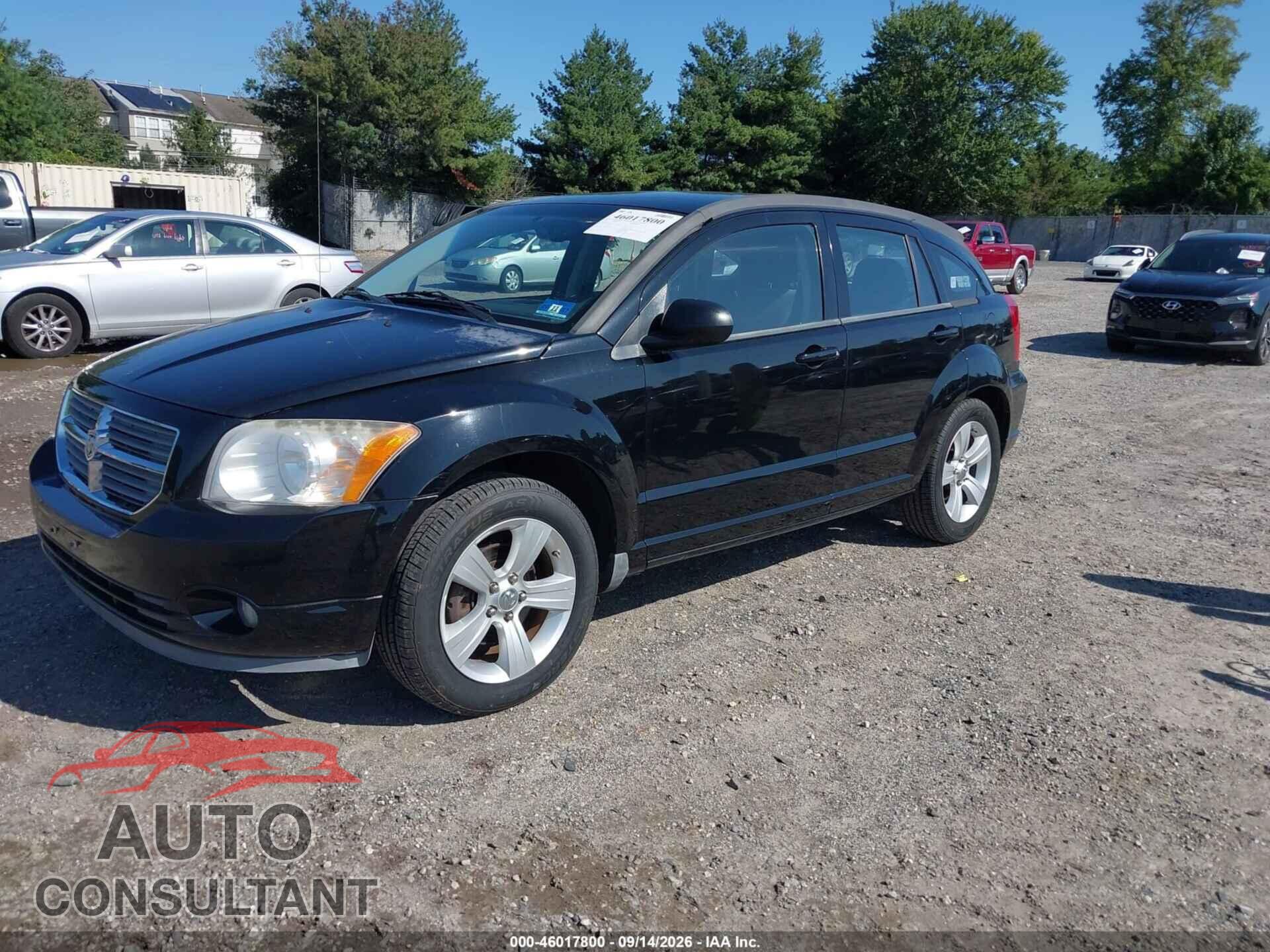 DODGE CALIBER 2012 - 1C3CDWDA3CD513753