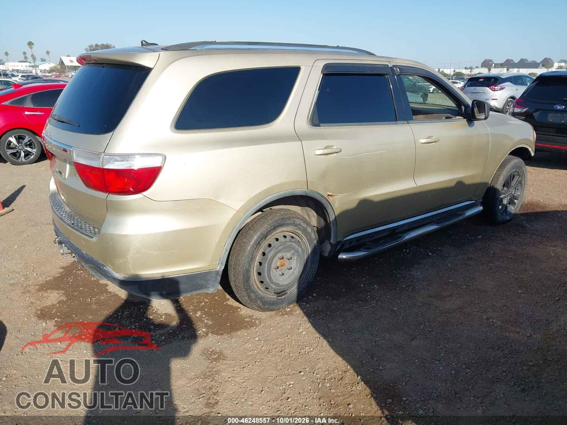 DODGE DURANGO 2012 - 1C4RDHAG5CC130252