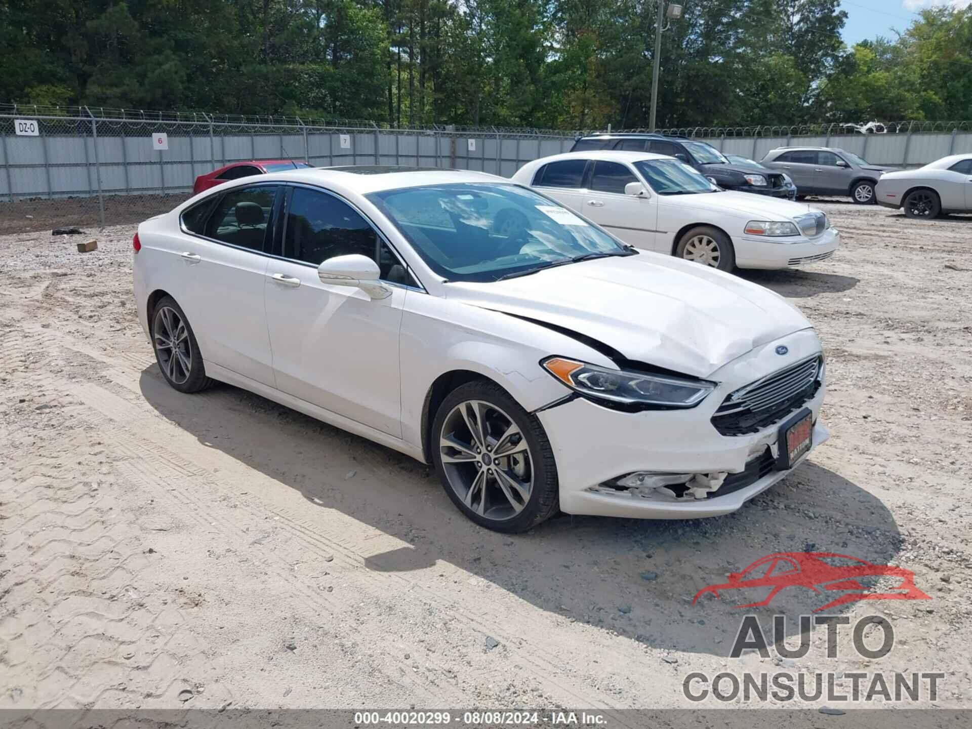 FORD FUSION 2017 - 3FA6P0K92HR333268