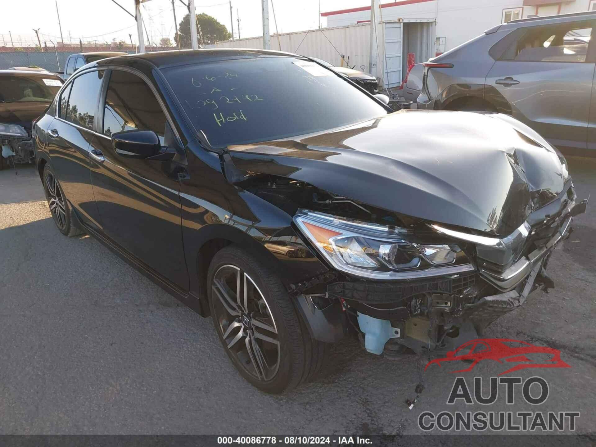 HONDA ACCORD 2016 - 1HGCR2F59GA089462