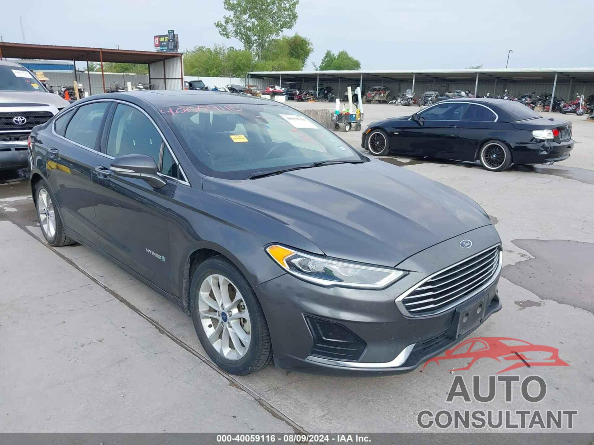 FORD FUSION HYBRID 2019 - 3FA6P0MU1KR121079