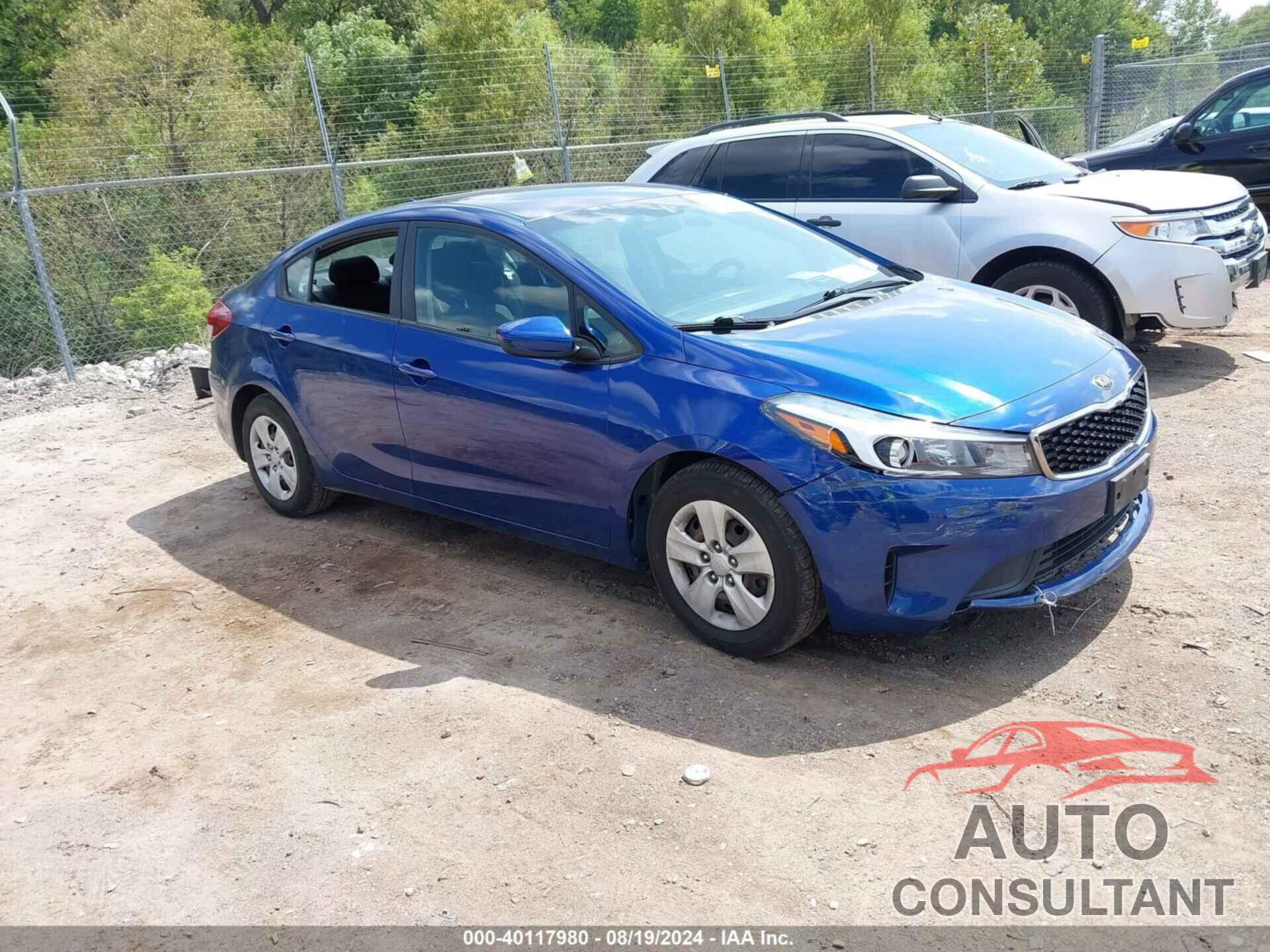 KIA FORTE 2017 - 3KPFK4A74HE049759