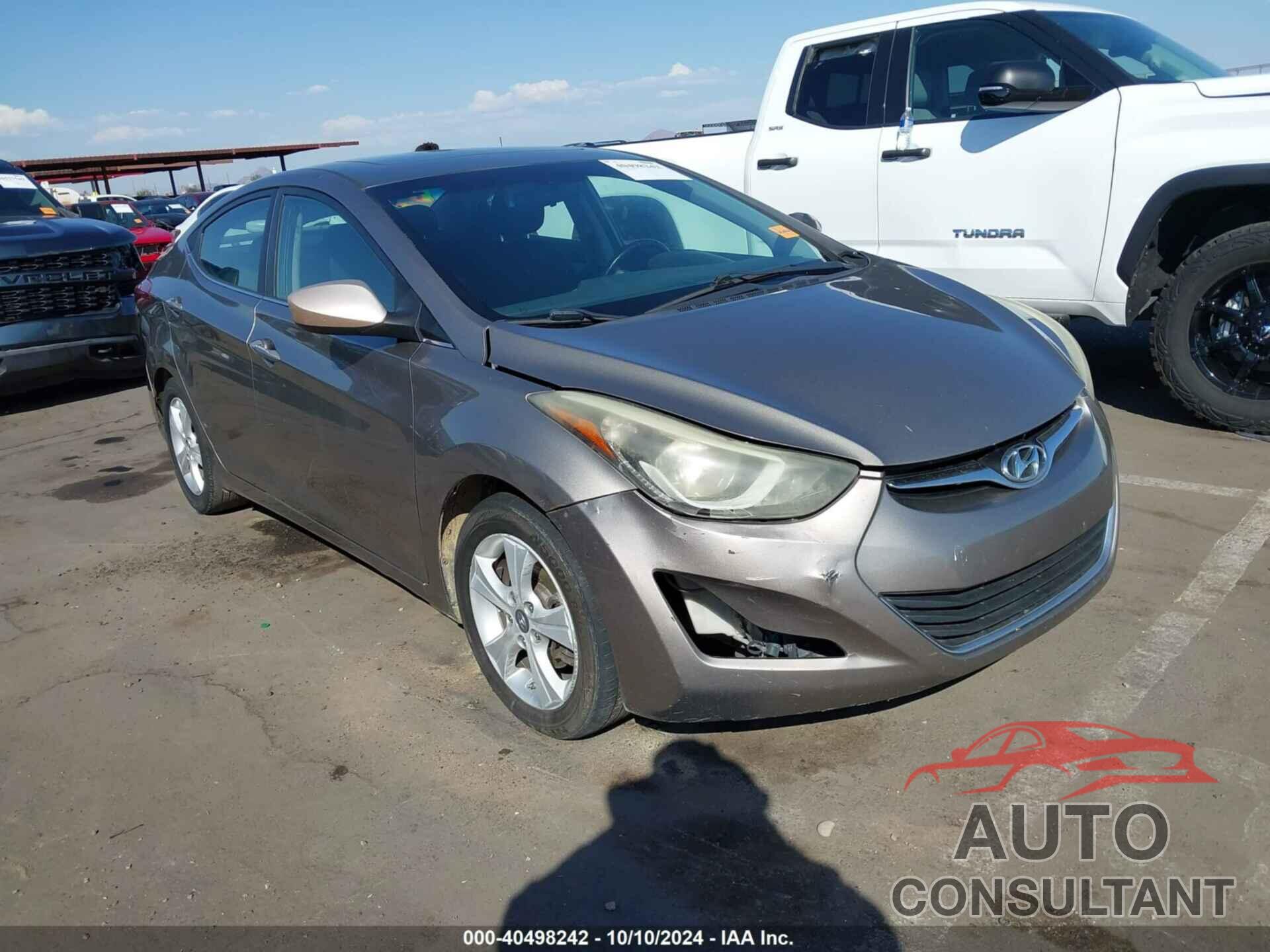 HYUNDAI ELANTRA 2016 - 5NPDH4AE9GH668050