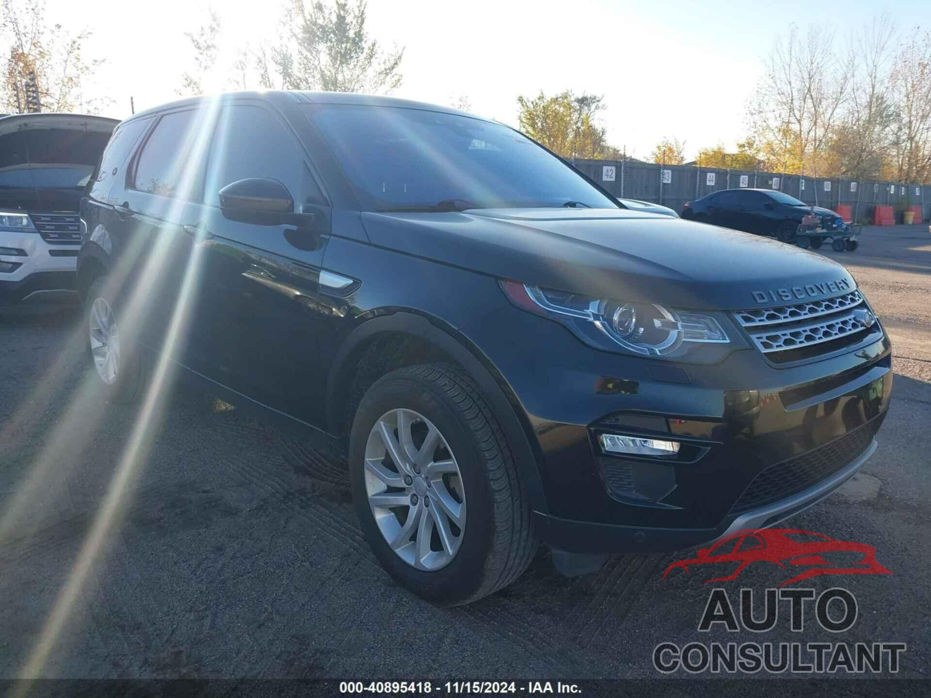 LAND ROVER DISCOVERY SPORT 2018 - SALCR2RX3JH771630