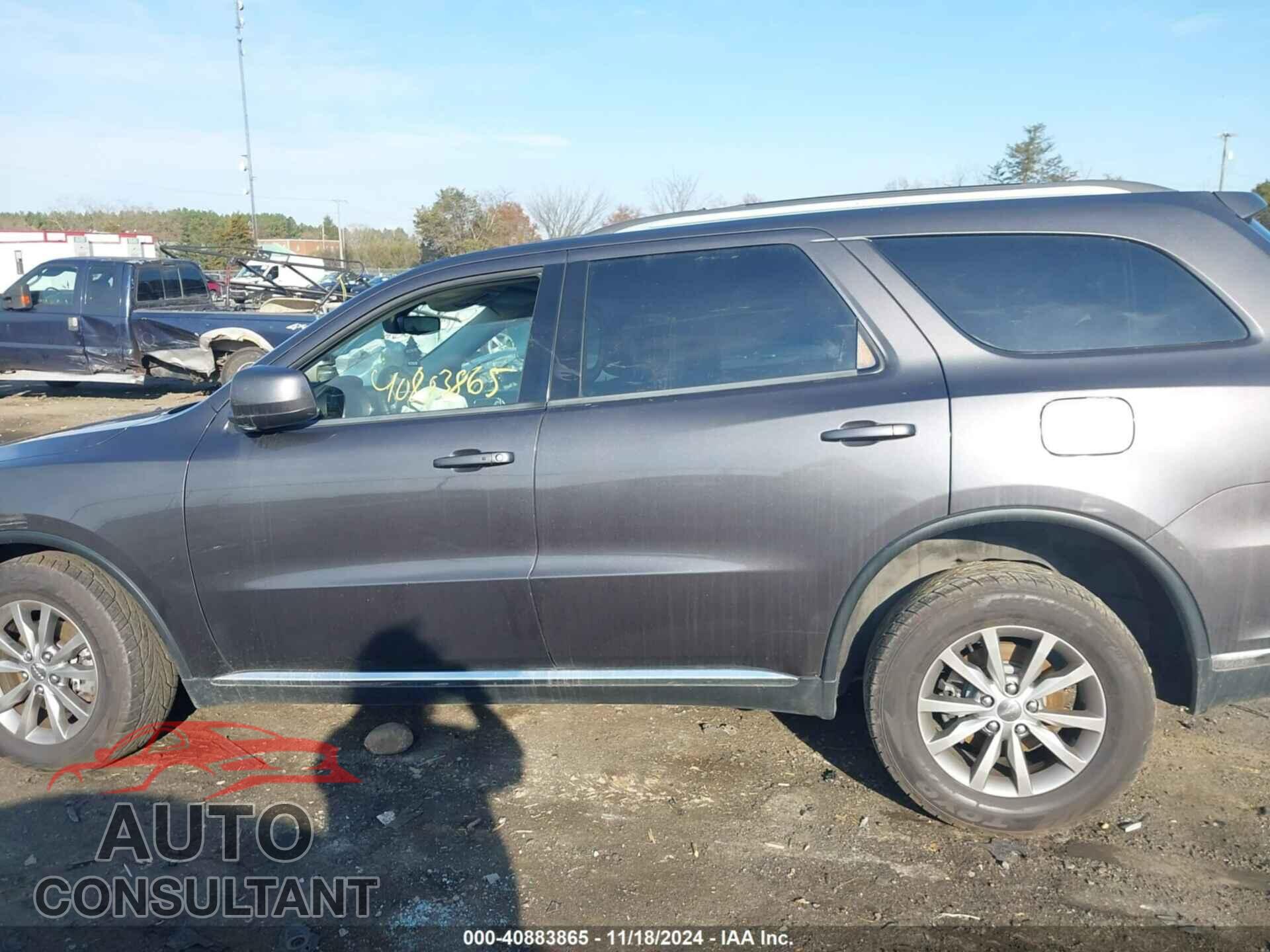 DODGE DURANGO 2017 - 1C4RDJAG2HC806882